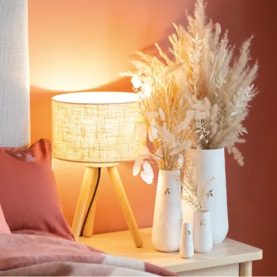 Vase Feuille Dorée - Mini