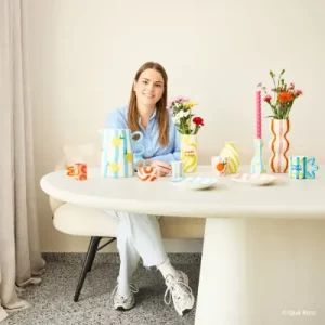 Vase Raquelita - Rayas Bailarinas