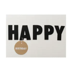 carte grandes lettres happy