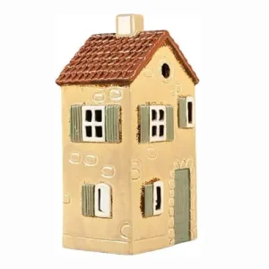 céramique beige photophore