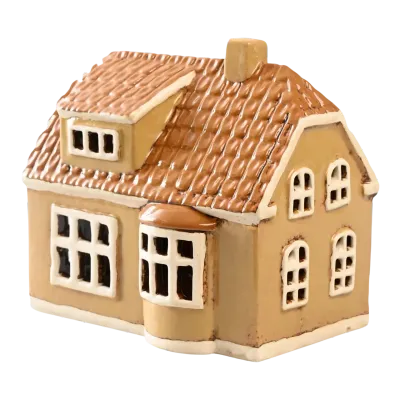 maison céramique beige