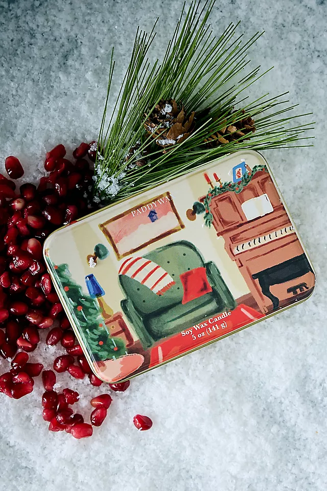 Bougie parfumée Boîte de Noël - Piano