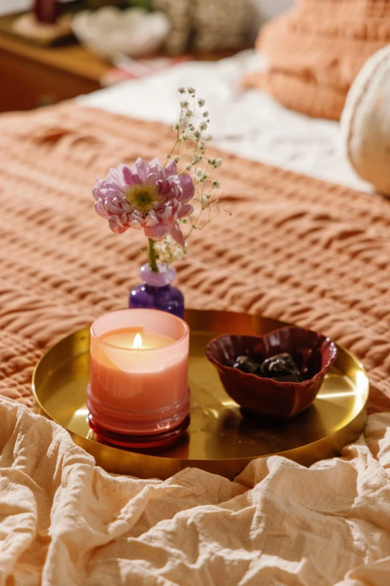 Bougie parfumée Stack - Saffron Rose