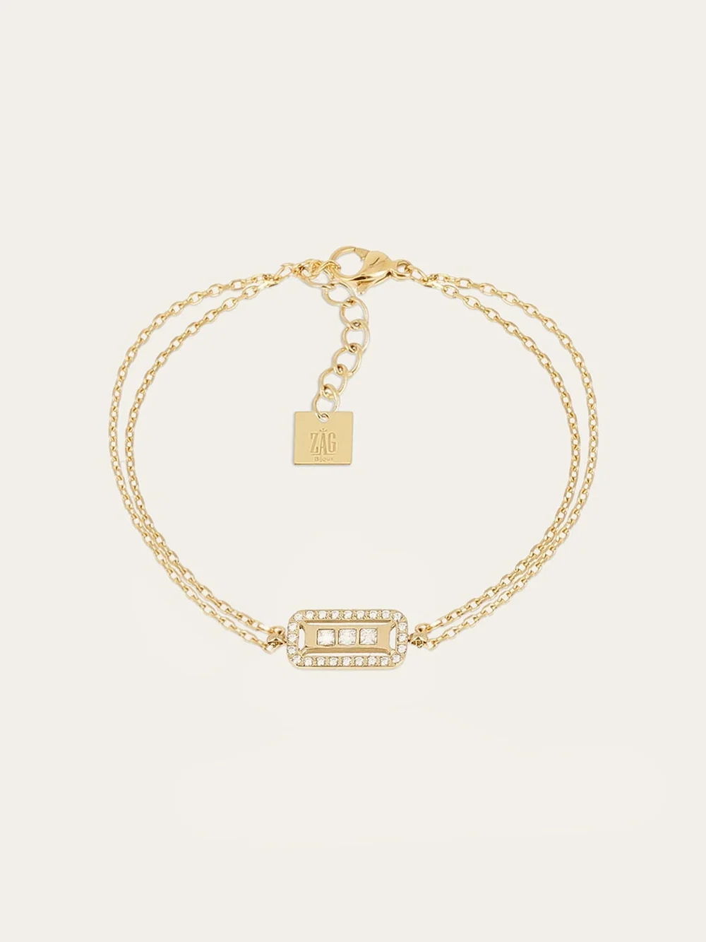 Bracelet Cléophée - Acier Doré (Copie)