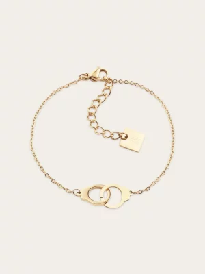 Bracelet Cuff - Acier Doré