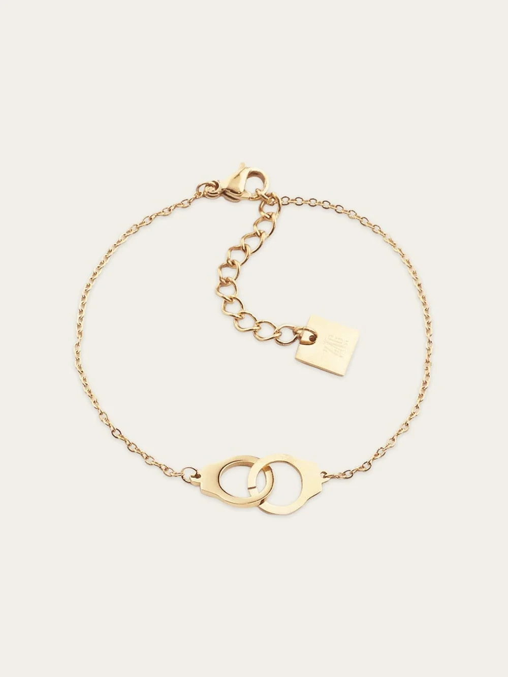 Bracelet Cuff - Acier Doré