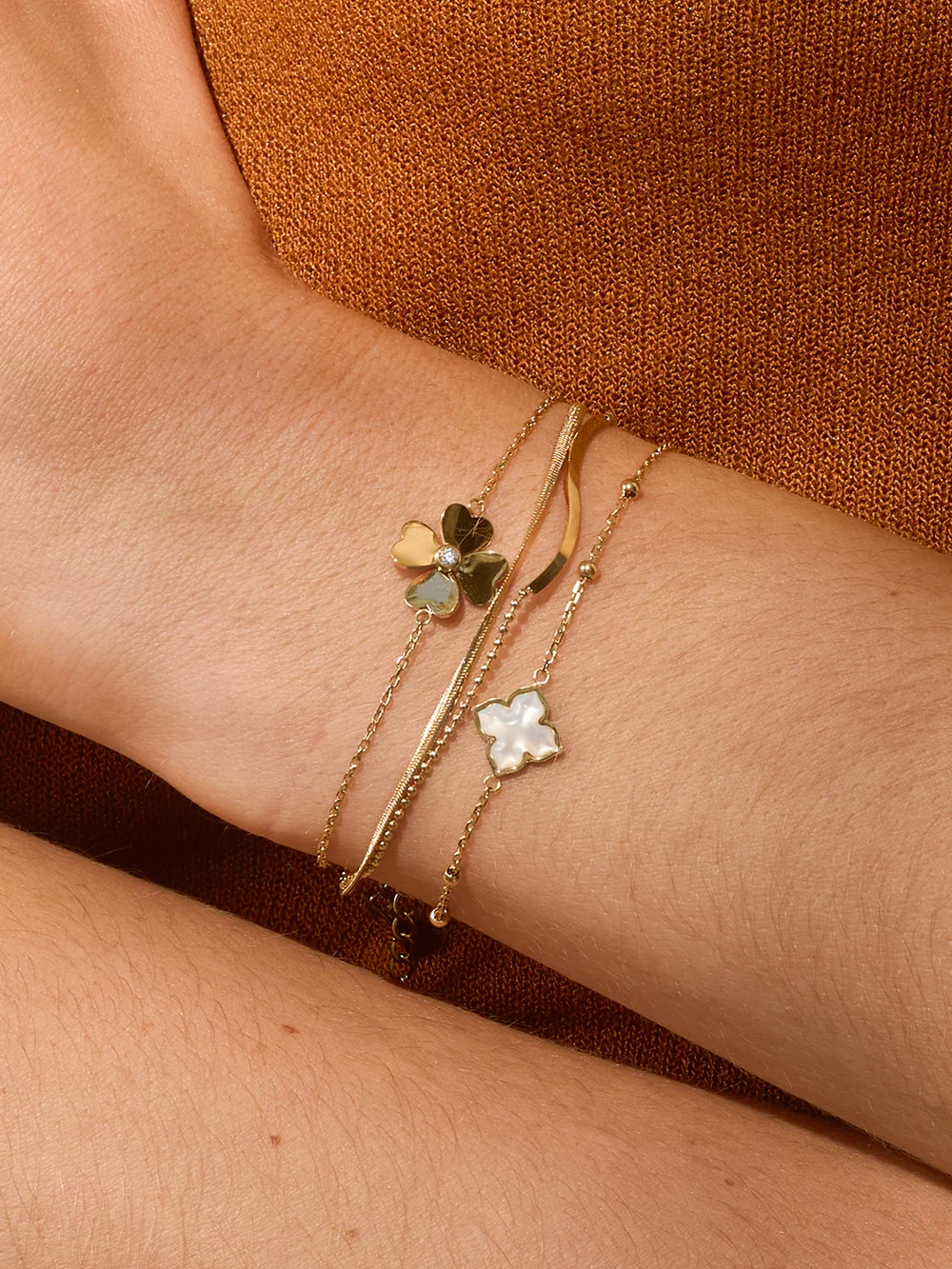 Bracelet Giorgio - Acier Doré