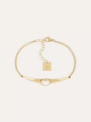 Bracelet Ornella - Acier Doré