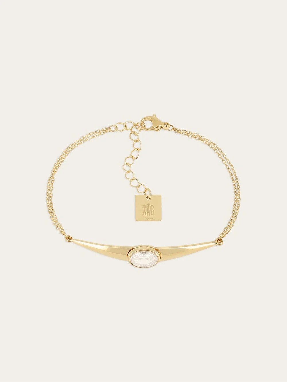 Bracelet Ornella - Acier Doré