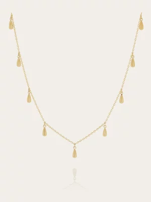 Collier Aradeo - Acier Doré