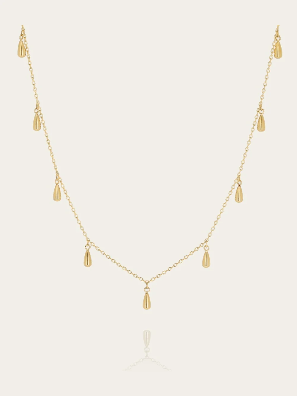 Collier Aradeo - Acier Doré
