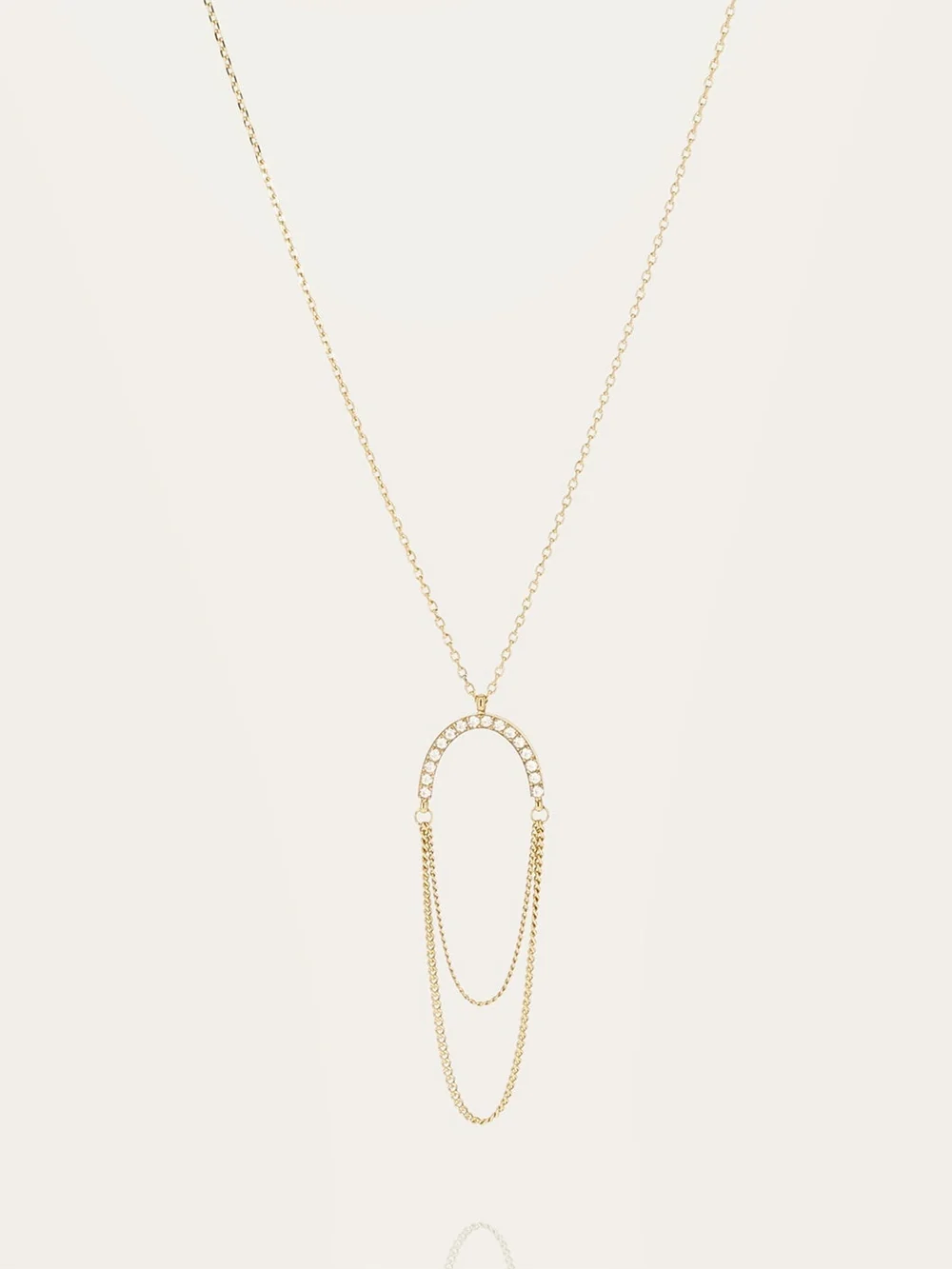 Collier Célio - Acier Doré