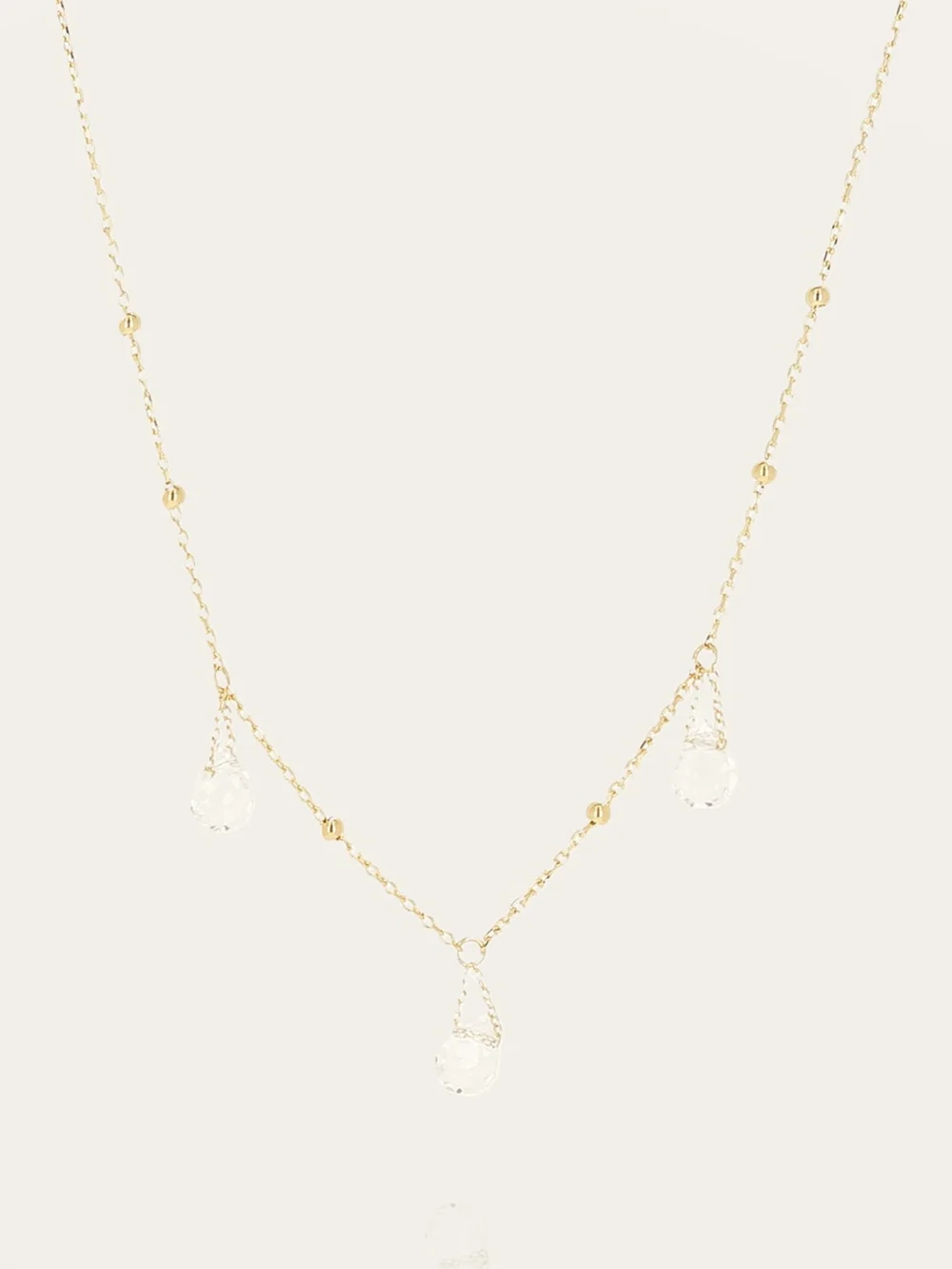 Collier Célyne - Acier Doré