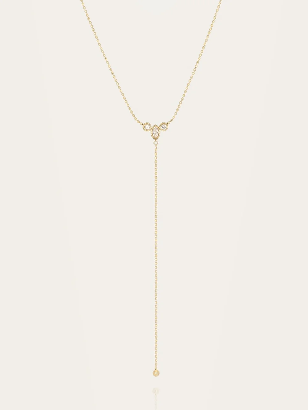 Collier Lucentia - Acier Doré