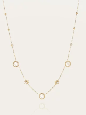 Collier Naïade - Acier Doré