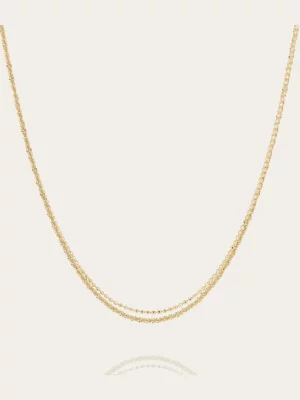 Collier Nero - Acier Doré