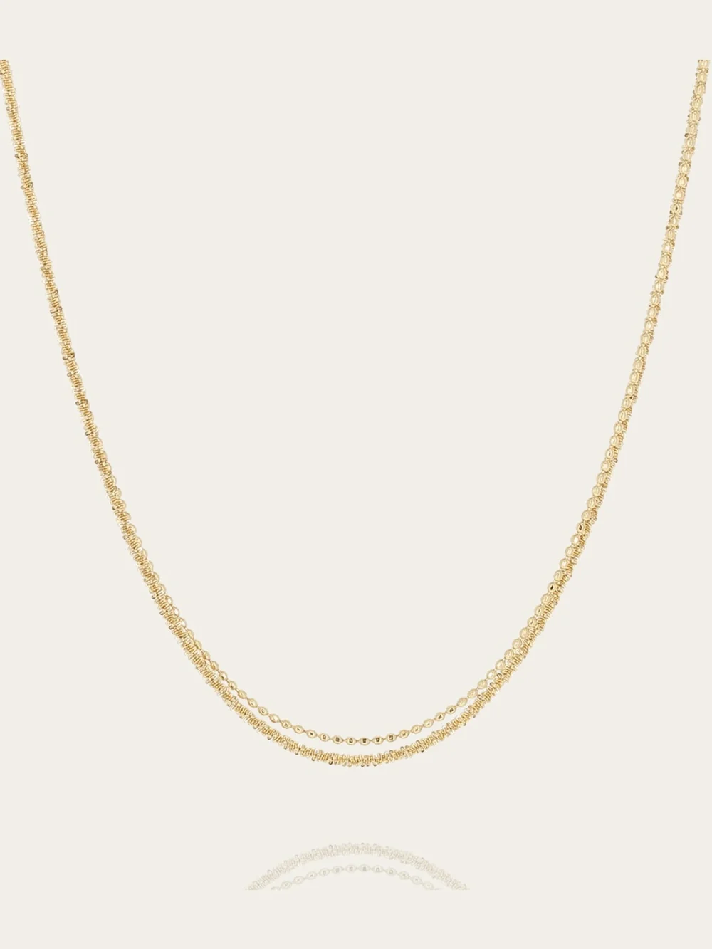 Collier Nero - Acier Doré