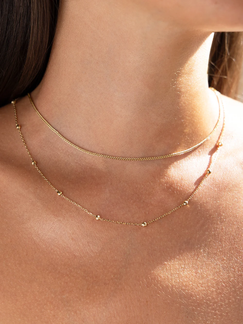 Collier Virelle - Acier Doré