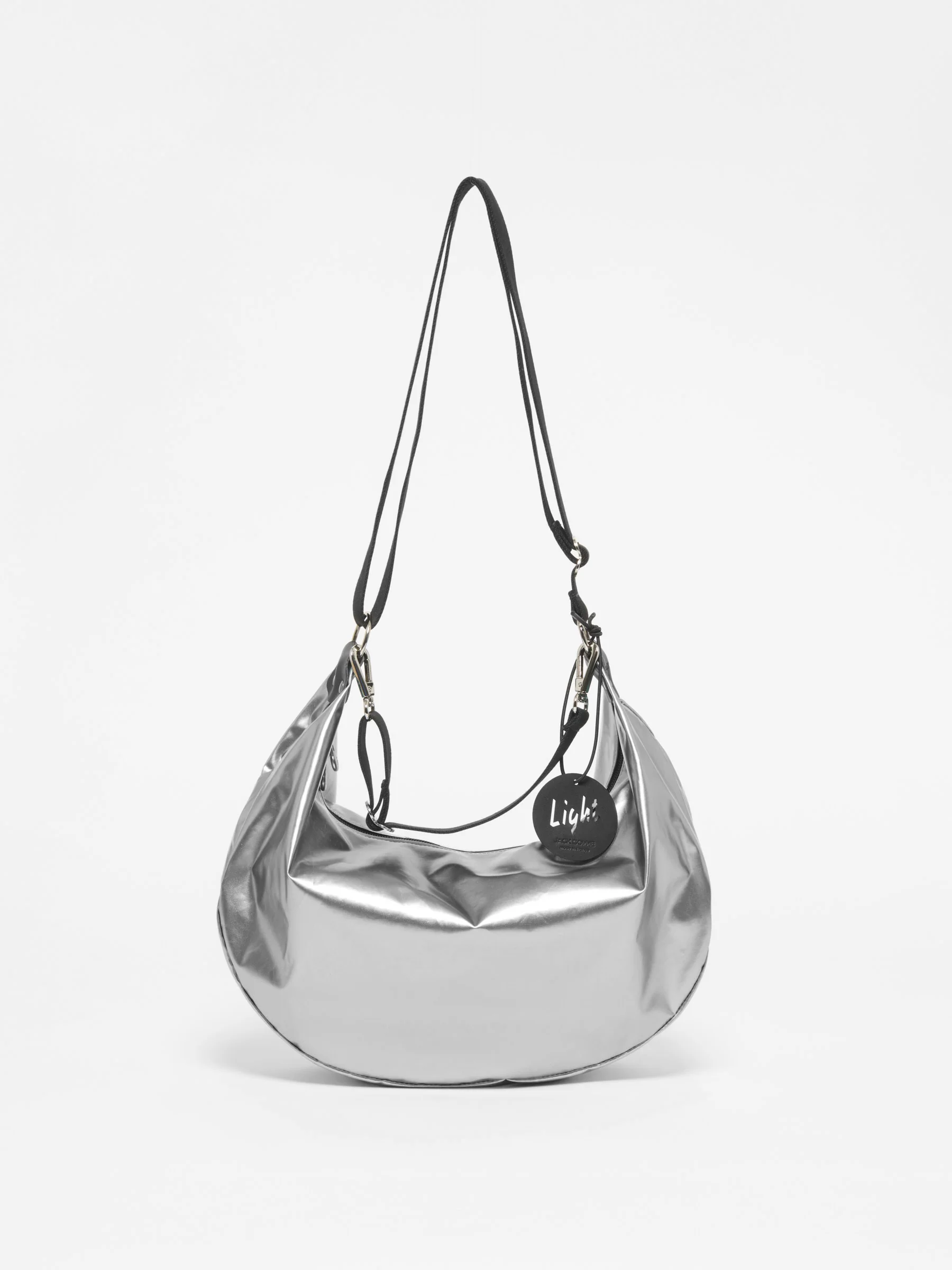 Sac demi-lune Charlie Light - Métal